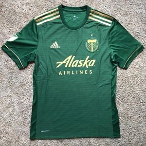 Portland Timbers MLS Soccer Jersey 2019 Adidas -  Size XL